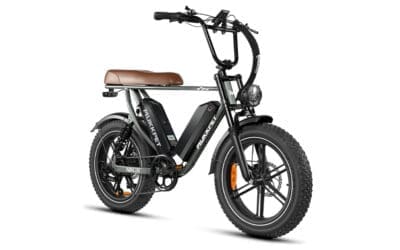 Ninja Moped eBike: All-Terrain Vintage Design